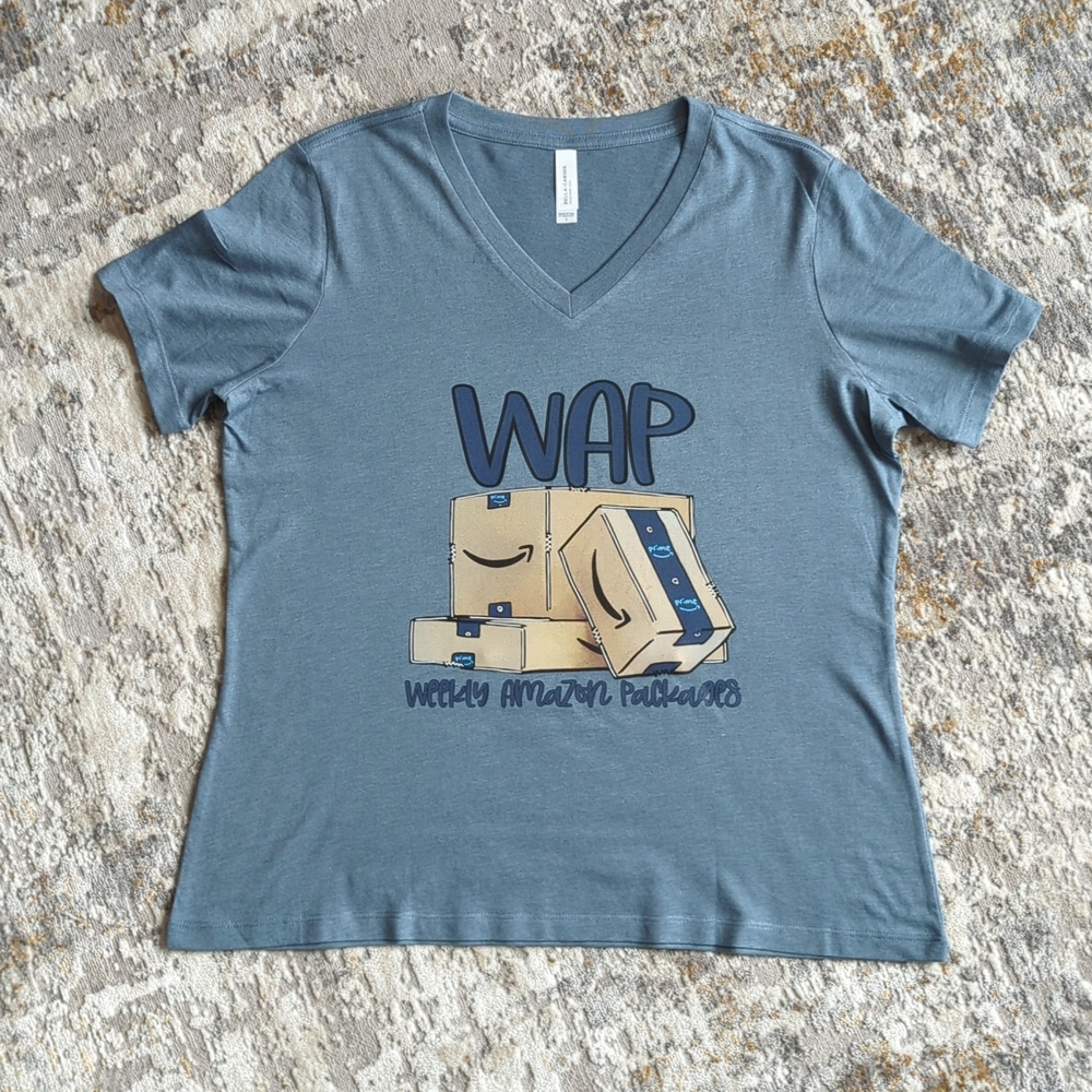 Women's funny Amazon shirt size large